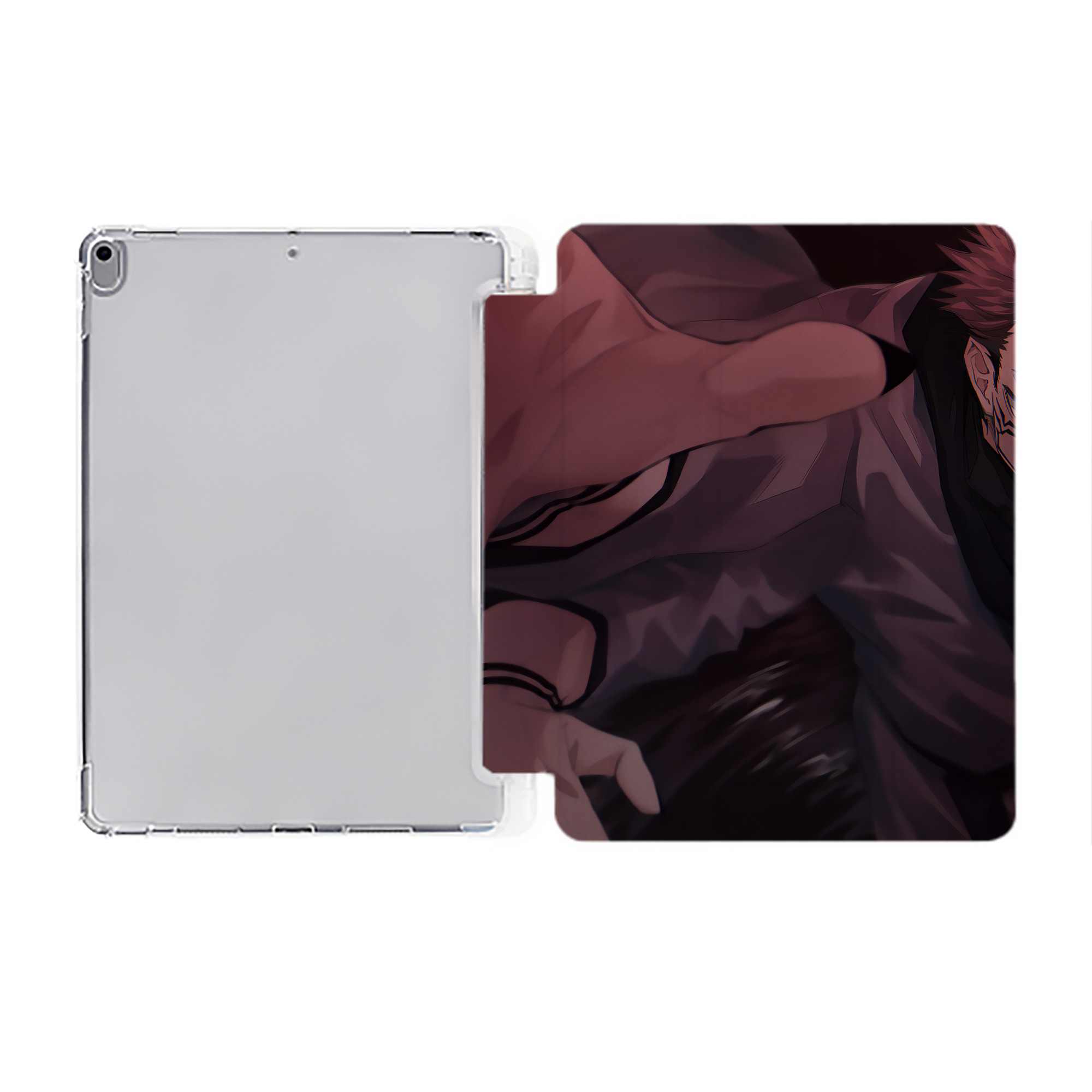 （画像用） SPY×FAMILY间谍家家酒 IPad ケース ペン収納付き 三つ折りスタンド PUレザー×シリコン 対応機種9.5/10.5/10.9インチ